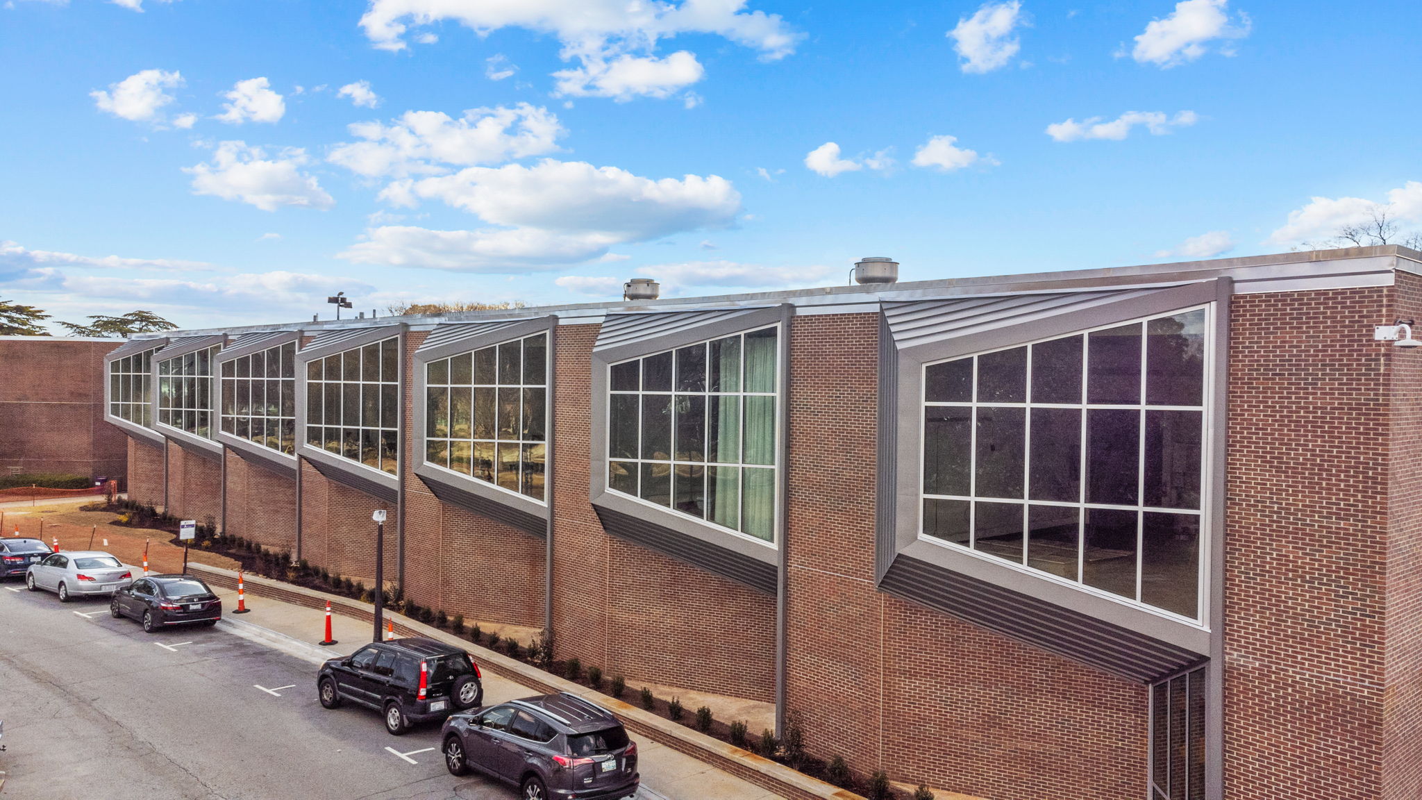 Roof of ECU School Of Art & Design, Greenville, NC